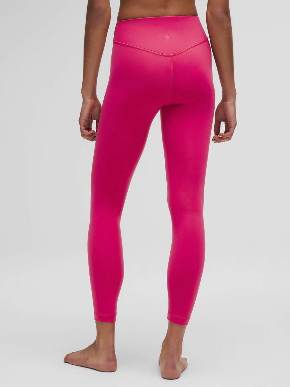 Lululemon Wunder Under SmoothCover High-Rise Tight 25" in Raspberry Coulis